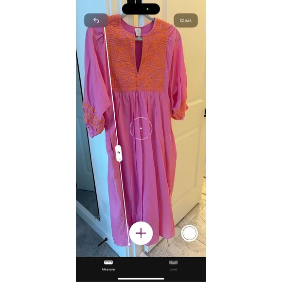 NWOT J Marie embroidered kaftan Large $175 - Picture 6 of 7